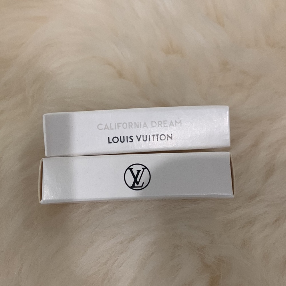 Two new & unopened samples of California Dream by Louis Vuitton.